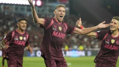 Lanús venció a Flamengo 1-0 en la ida de la Recopa Sudamericana