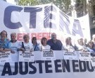 Paro docente: En repudio a la reforma laboral, la CTERA se moviliza