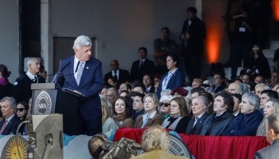 Nicolás Pino reclamó el fin definitivo de las retenciones y destacó el aporte del campo