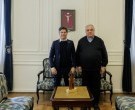 Kicillof se reunió con el presidente de la Conferencia Episcopal Argentina por la visita del Papa
