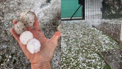 Graves destrozos por la caída de granizo en distintas ciudades de la provincia de Córdoba