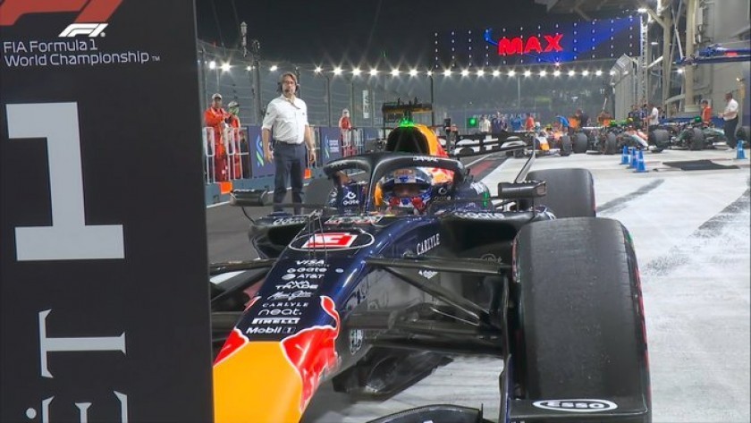 Verstappen ganó la Sprint y se quedó con la Pole, en el GP de Singapur