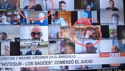 Hotesur-Los Sauces: comenzó el juicio contra Cristina y Máximo Kirchner